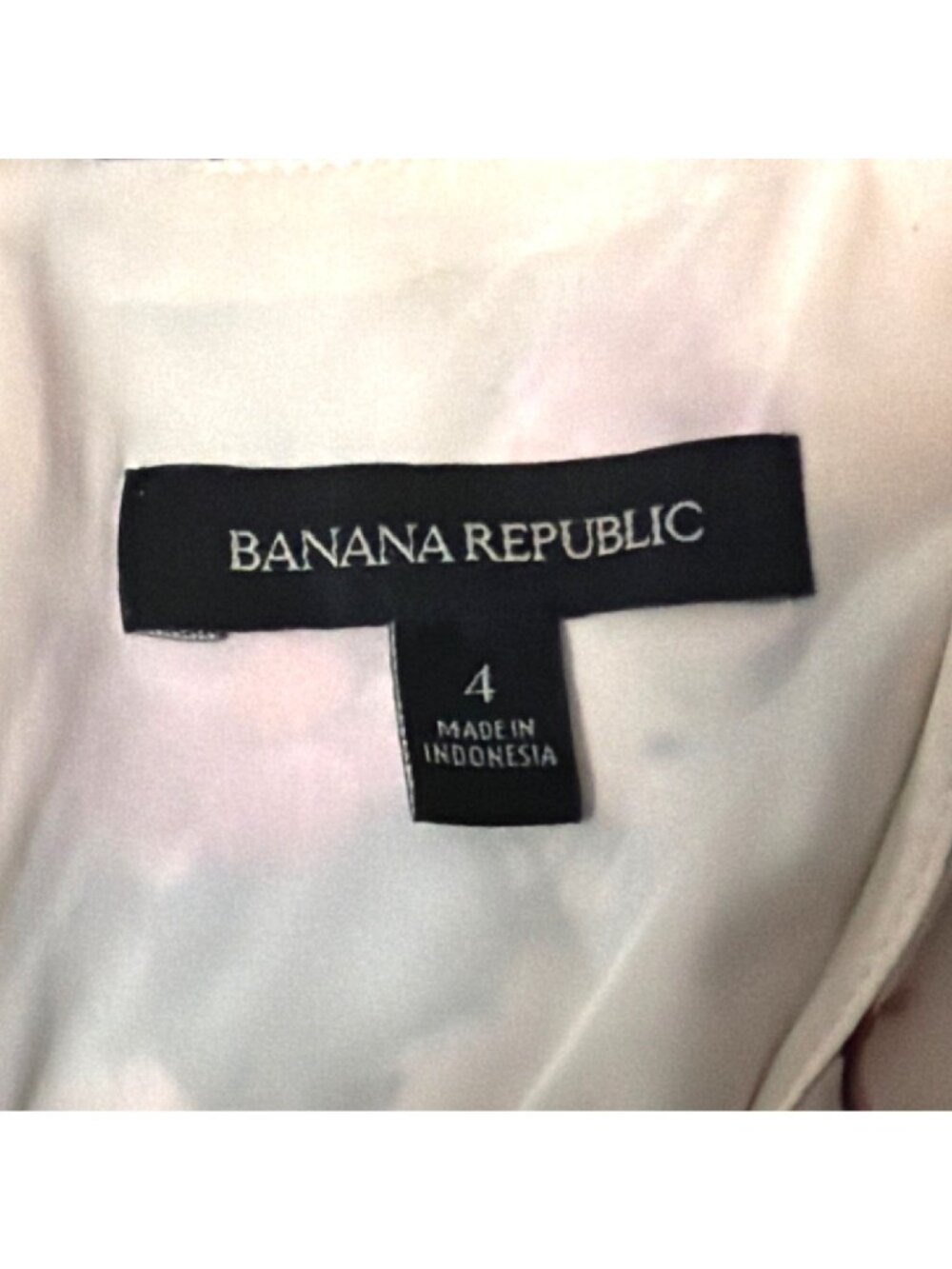 Sleeveless V-Neck Floral Pink Multi Dress By Banana Republic Size 4 Cocquette - Picture 3 of 7